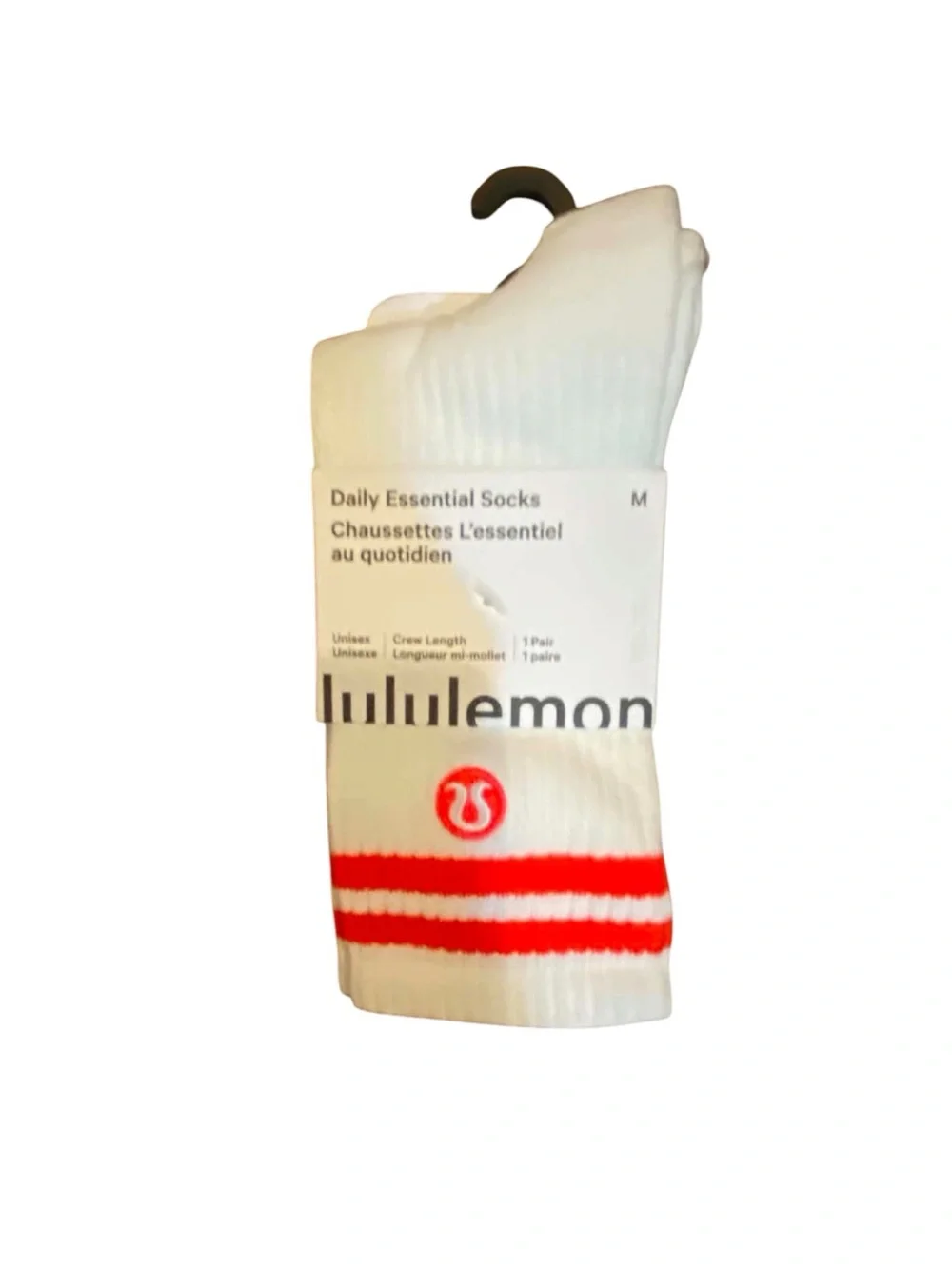 NWT Lululemon Daily Essential Socks Size Medium